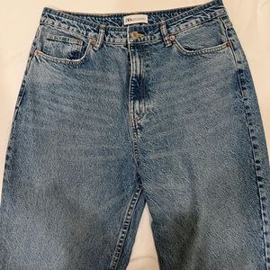 Zara mom jeans